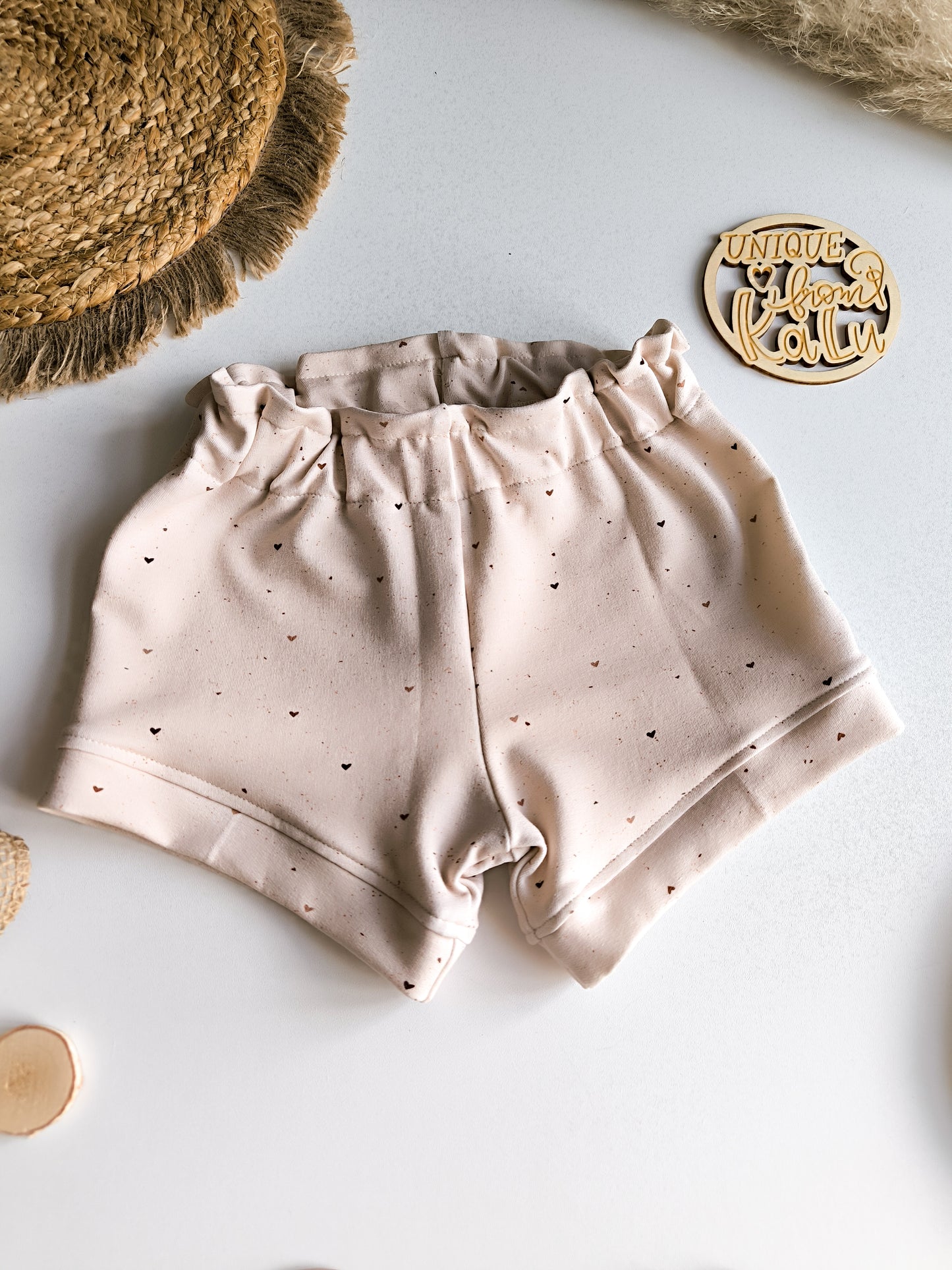 Kurze Mädchen Hose aus Jersey ab gr. 56 - 140